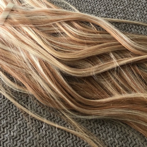 Satin Strands Tape In Hair Extensions - Picture 6 of 8